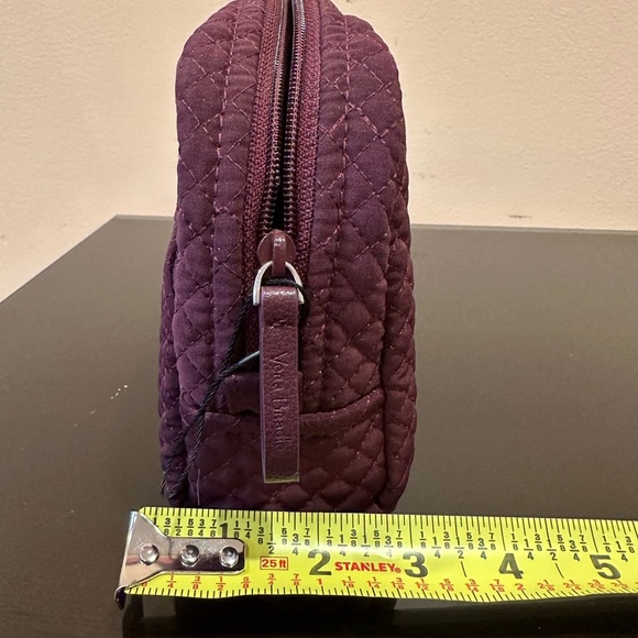 Vera Bradley Red Quilted Cosmetic Bag - Picture 7 of 8